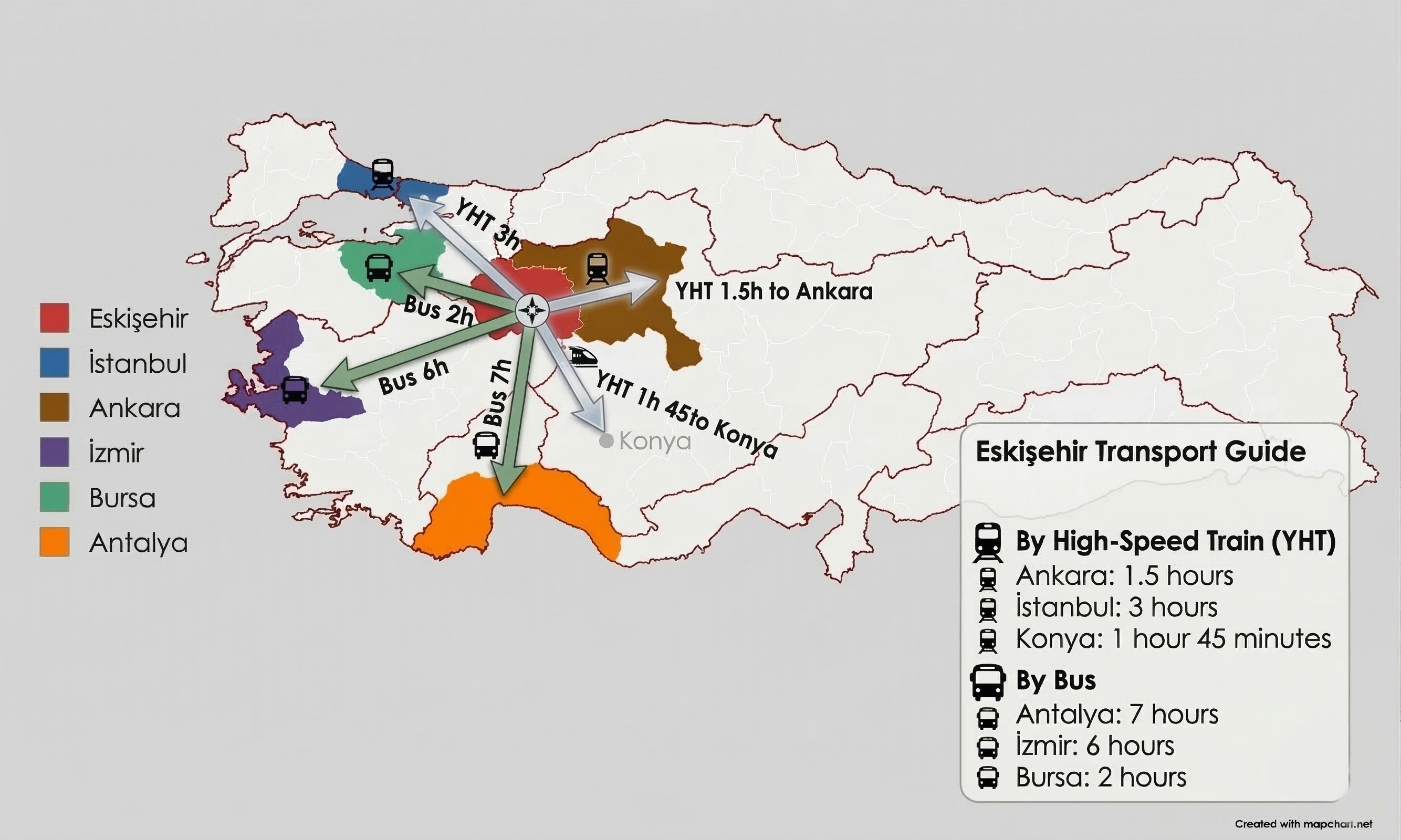 Eskişehir Map